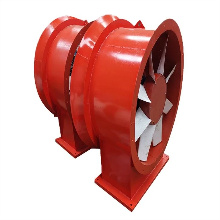 Gold mine axial flow fan